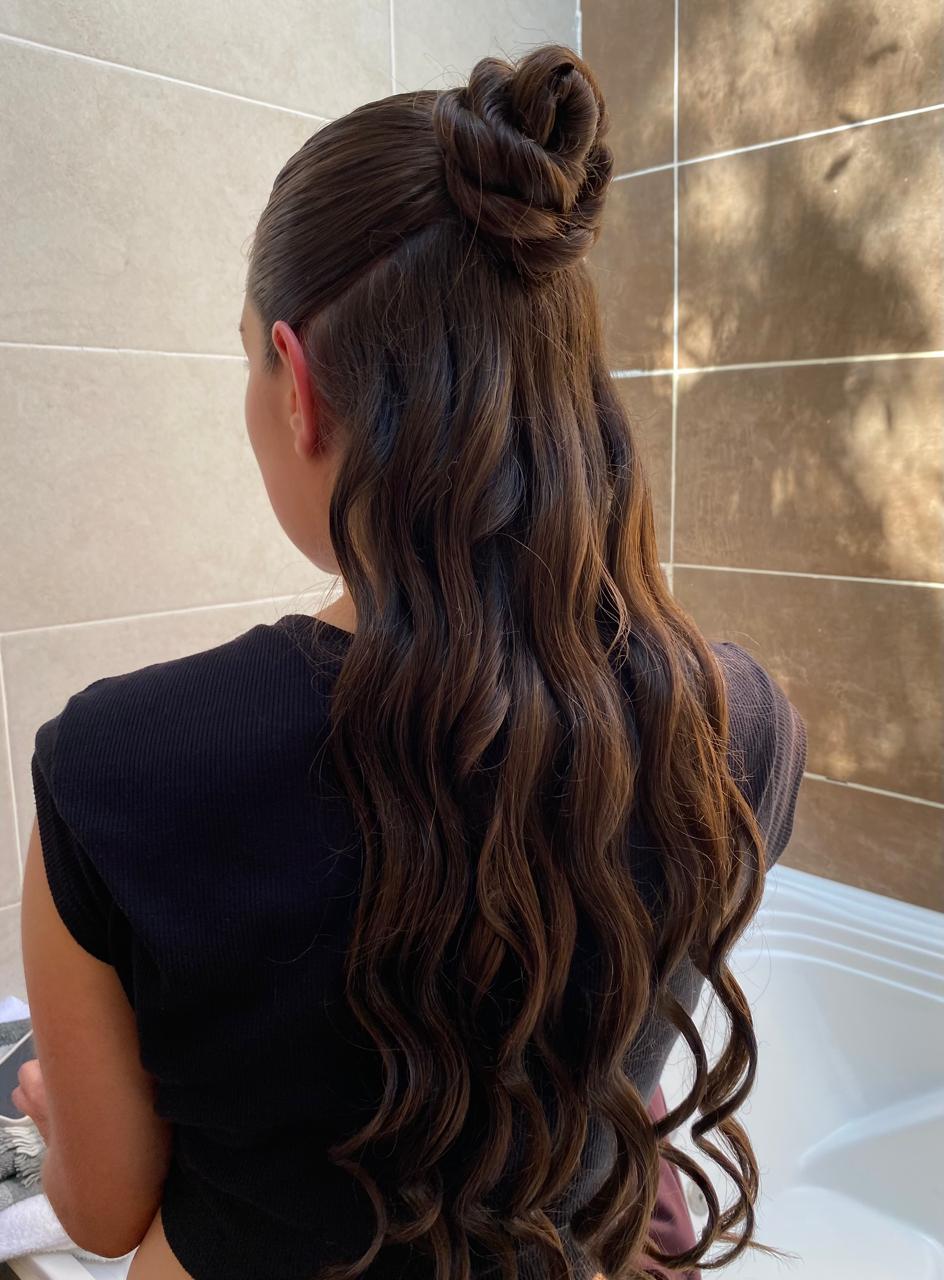 SEMI RECOGIDO CON ONDAS